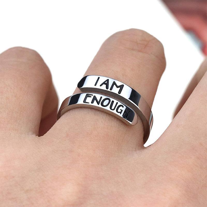I am enough ring