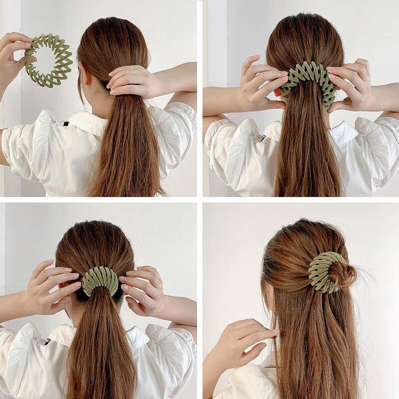 Lazy Bird's Nest Flat Hairpin