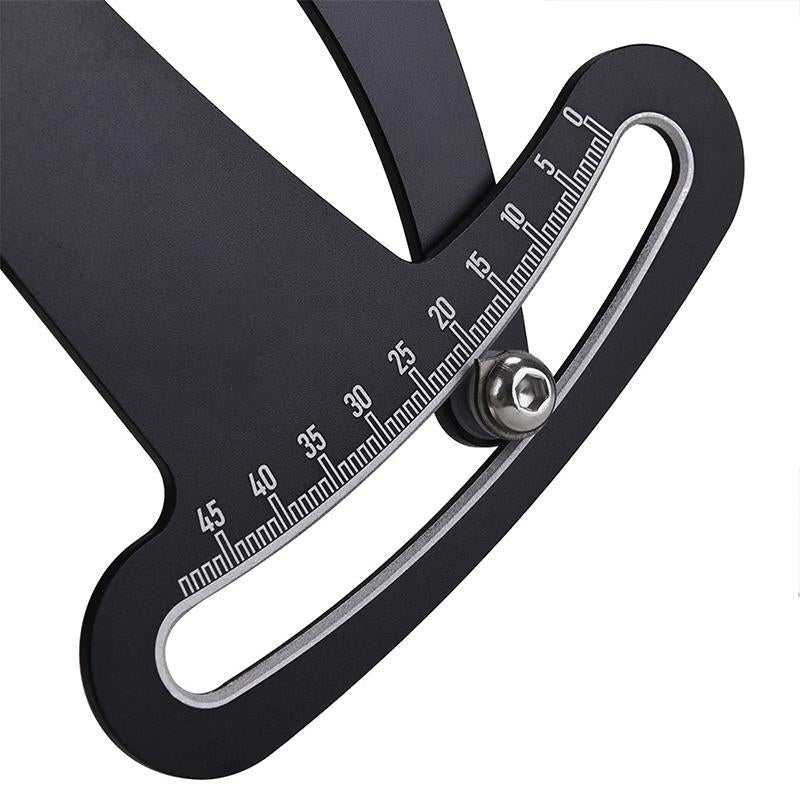 Bicycle spoke tension meter measuring tool