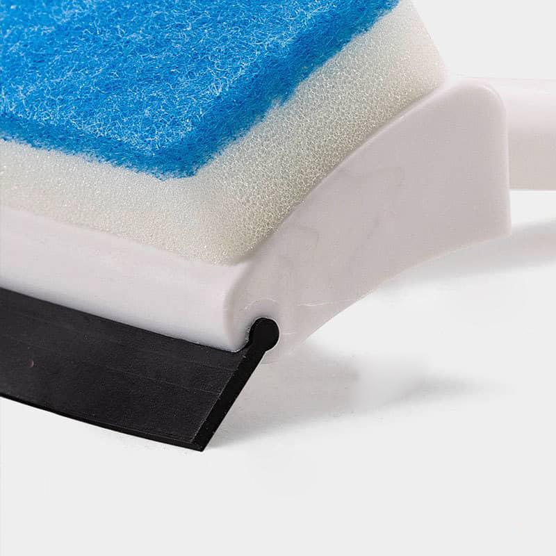 Double-sided window cleaning brush