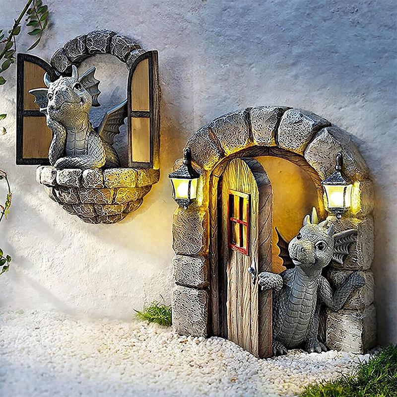 Sweet Dragon Sculpture Ornament