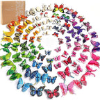 3D Butterfly Wall Mosaic Sticker