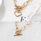 Thick Chain Closure Necklace