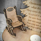 Christmas decoration made of wood