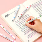 BEST GIFTS FOR CHILDREN - Dual Tip Markers with 6 different curve shapes fine tips