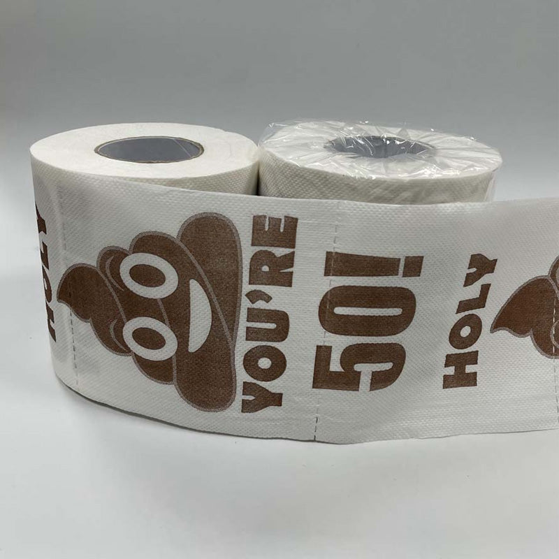 Poop Happy Birthday Printed Toilet Paper