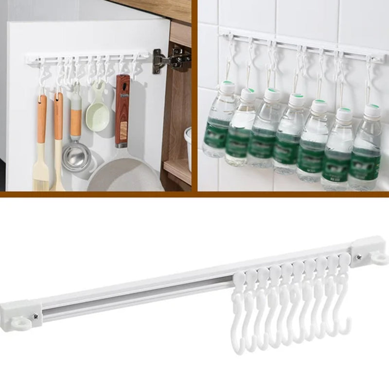 Multifunctional Sliding Track Hook