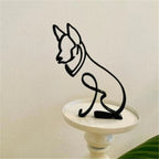 Dog Art Sculpture Home Decoration
