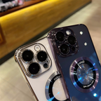 Transparent magnetic iPhone Case