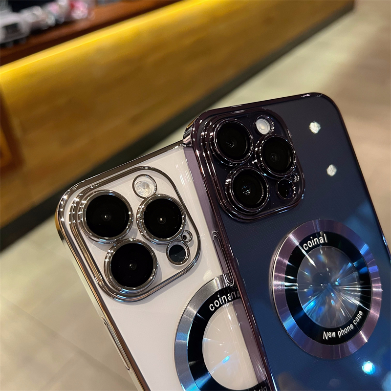 Transparent magnetic iPhone Case