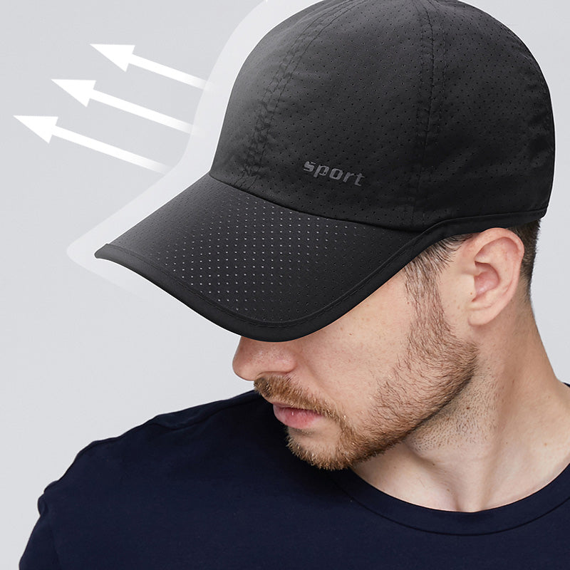 Breathable Sun Protection Cap with Brim