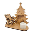 Christmas Memorial Candles Ornament In Memory of Loved Ones