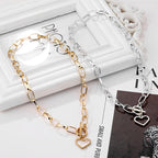 Thick Chain Closure Necklace