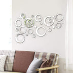 3D creative decorative wall stickers