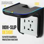 No drilling required socket shelf