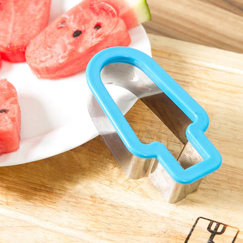 Ice mold popsicle watermelon piece model