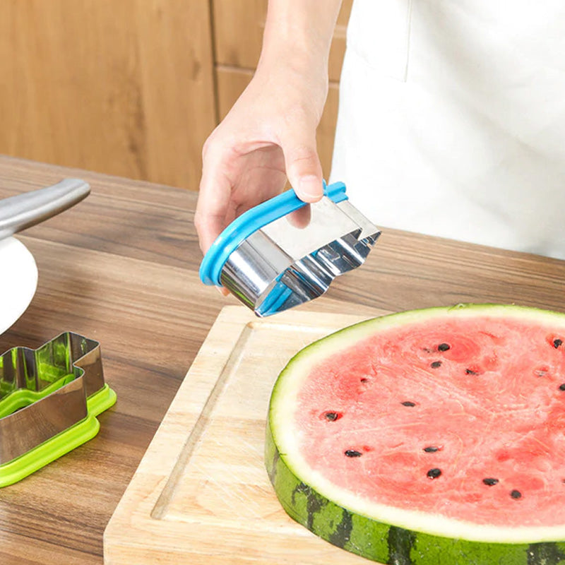 Ice mold popsicle watermelon piece model