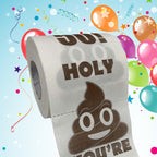 Poop Happy Birthday Printed Toilet Paper