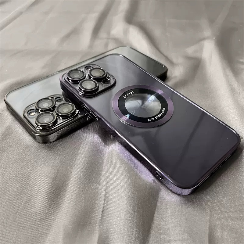 Transparent magnetic iPhone Case
