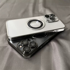 Transparent magnetic iPhone Case