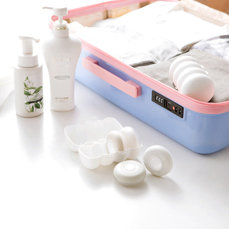 Reusable Travel Lotion Container Set (4 Pieces)