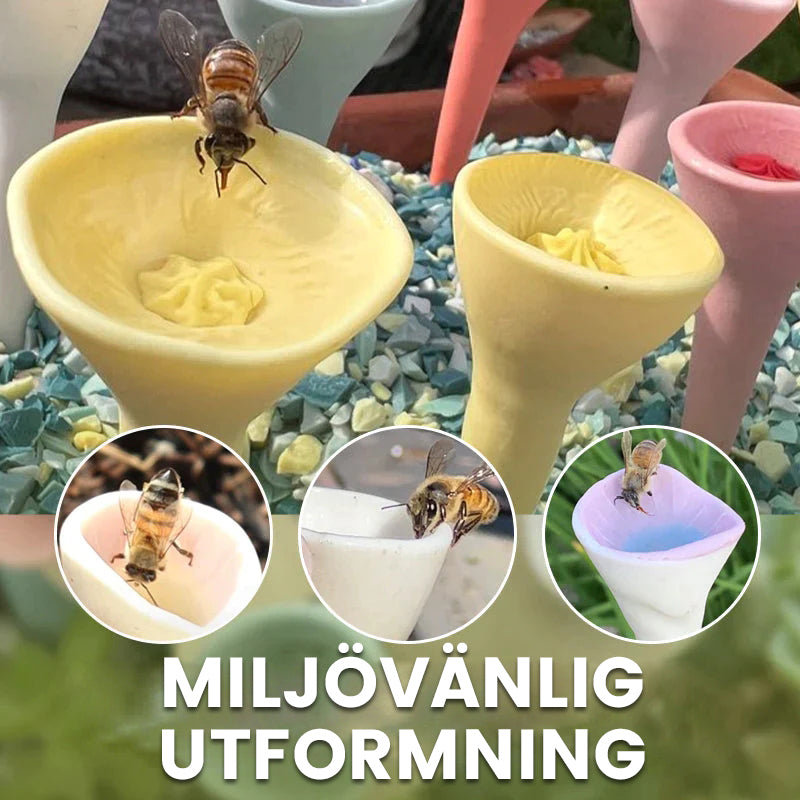 Drinking cup for bees and insects