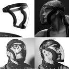 Super protective anti-fog face shield