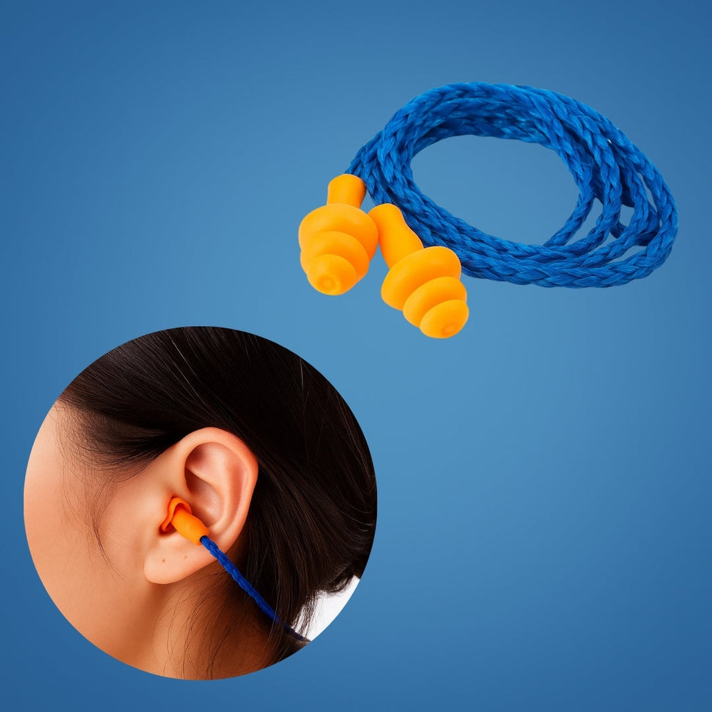 Noise Reduction – Soft Reusable Silicone – Hearing Protection At Work Sleep Study And Travel
