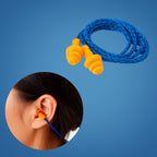 Noise Reduction – Soft Reusable Silicone – Hearing Protection At Work Sleep Study And Travel