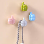 Small Hand Hook with Glue, 4 Pieces