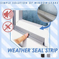 Self-adhesive weatherproof sealing strip