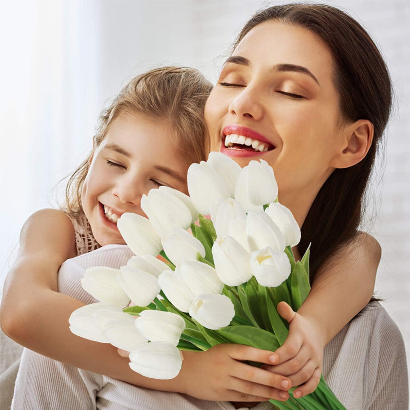 Outdoor Artificial Tulip Flowers (7 Pieces)