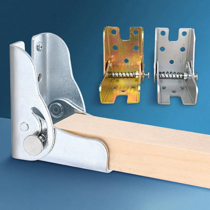 90° self-locking folding hinge
