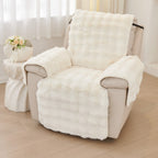 Faux Fur Recliner Sofa Cover