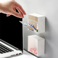 Wall-mounted Clamshell storage box