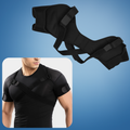 Cross-Compression Stability – Breathable Mesh Comfort – Relieves Shoulder Pain & Improves Posture