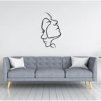 Minimalist Wall Décor with Abstract Expression of Love