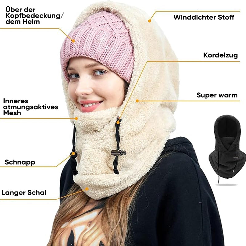 Warm Plush Bike Cap