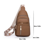 Women's Casual Zipper Belt Bag