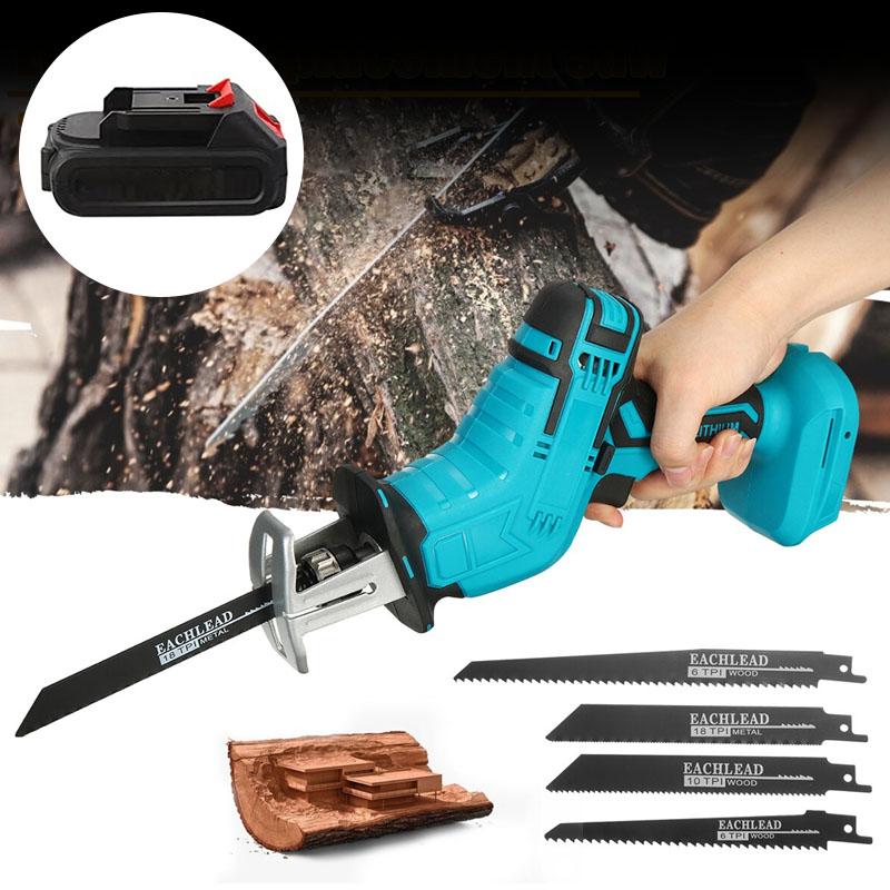 Battery electric reciprocating saw