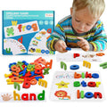 Letter recognition spelling game