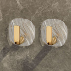 Transparent Acrylic Adhesive Wall Hook Exquisite Punch-Free Hook