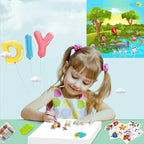 Creative Diamond Mosaic Sticker Set