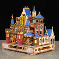 Annecy Castle DIY Miniature Architecture Kit ｜ 3D Wooden Mechanical Puzzles