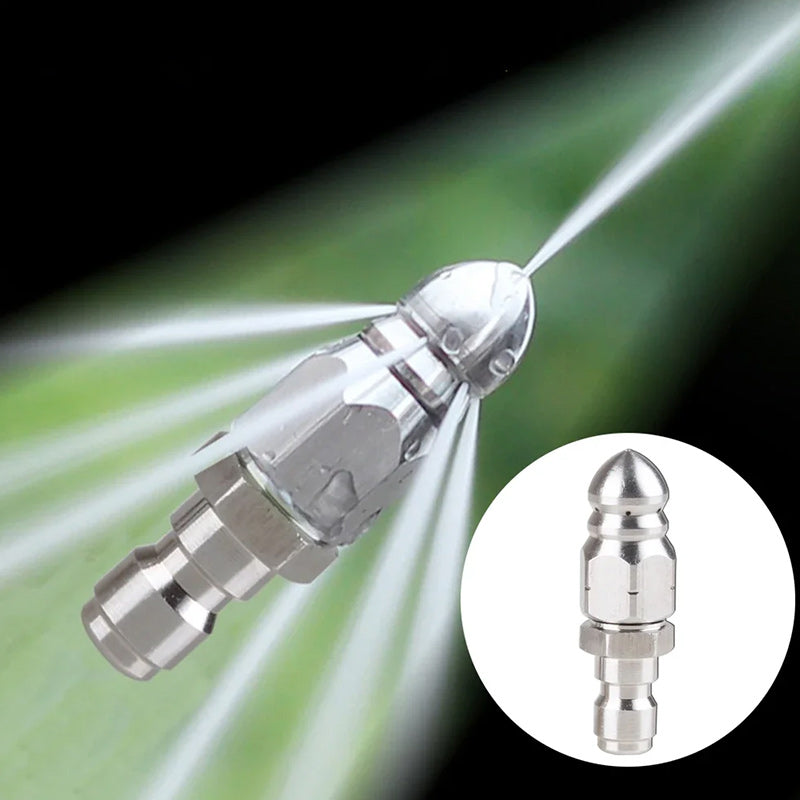 High-performance pipe cleaning and blockage attachment