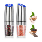electric gravity induction salt and pepper mill