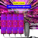 LED Quantum Plant Light Panel for Growth and Color Promotion – With Adjustable Light Mode
