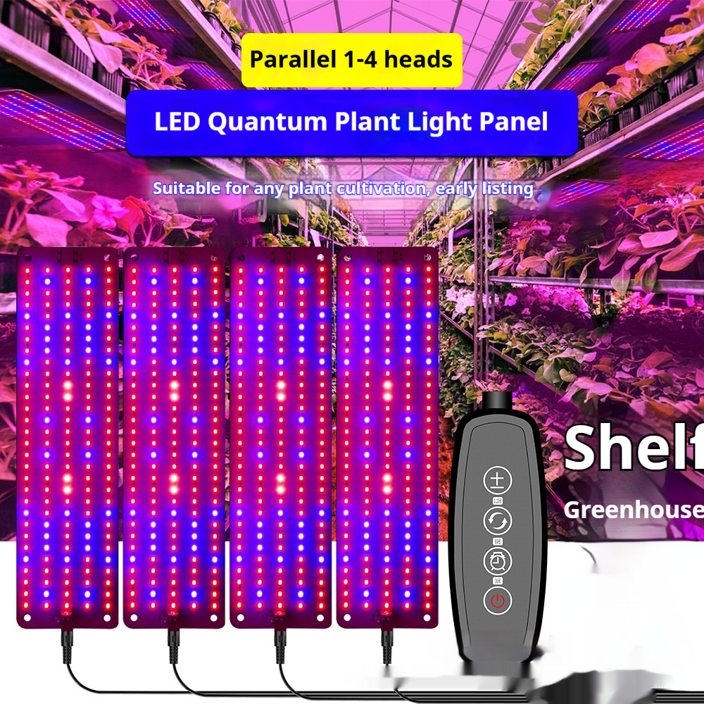 LED Quantum Plant Light Panel for Growth and Color Promotion – With Adjustable Light Mode