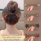Invisible star hairpin