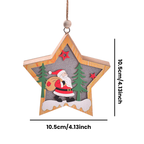 Christmas Tree Decoration Hanging Light Box